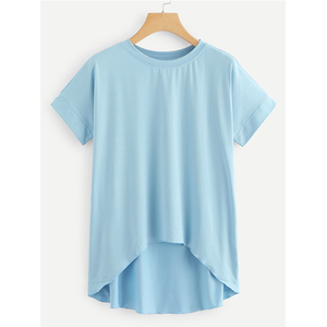 Personalizado de manga corta Camiseta de algodón blanco <span class=keywords><strong>Mujer</strong></span> - Product Image 4