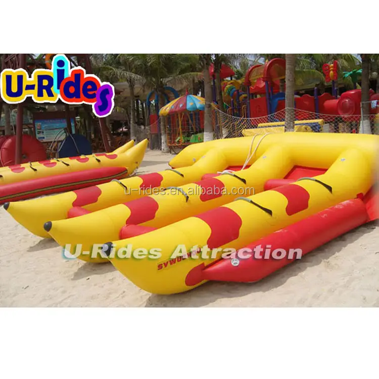 मजेदार फ्लाई मछली नाव Inflatable पानी के खेल