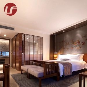 Cina Kualitas Tinggi Dibuat Khusus Set Lengkap Bespoke Baru Desain Apartemen Hotel Kamar Tidur Mebel Modern - Product Image 6