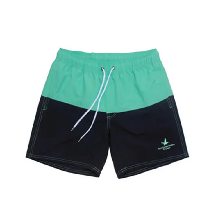 Men's Polyester Board Shorts Summer Beach Surf Pants Quick Drying Swimwear Male Swim Shorts With Liner Swimming Trunks