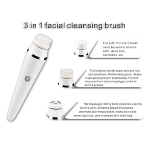 CE RoHS <span class=keywords><strong>2</strong></span> <span class=keywords><strong>en</strong></span> 1 de pelo de Nylon USB giratorio limpieza Facial <span class=keywords><strong>Sonic</strong></span> cepillo - Product Image 4