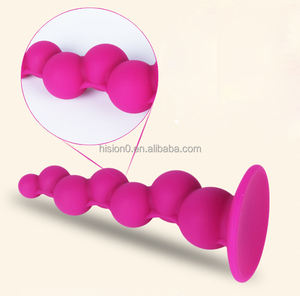 Soft Alta Qualidade Silicone Bolas em Dois Lados 15cm Extra Longo Anal Beads Com Ventosa Estimulante Ass Intruder Toy Butt Plug - Product Image 1