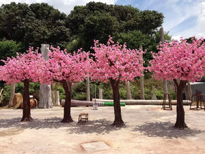 Mejores ventas de árboles artificiales artificial árbol de la flor para la boda al por mayor - Product Image 3