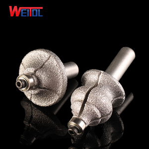 Marmeren cnc graveermachine snijder hoofd Diamond Emery Classical Ogief Bit met Lager - Product Image 2