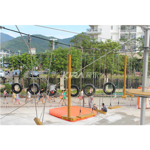 Cadre <span class=keywords><strong>d</strong></span>'<span class=keywords><strong>escalade</strong></span> en plein air de haute qualité, parcours à cordes haut de gamme, à <span class=keywords><strong>vendre</strong></span> - Product Image 6