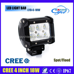 del coche suv de conducción de camiones 6x3 w cr ee reflector led, Llevó <span class=keywords><strong>la</strong></span> lámpara de trabajo led light <span class=keywords><strong>bar</strong></span> 4 "18 w - Product Image 3