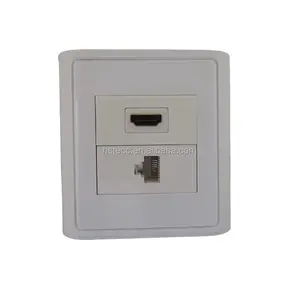 Cat 6 Network Module Panel Socket Ethernet Cable Panel Wall Plate