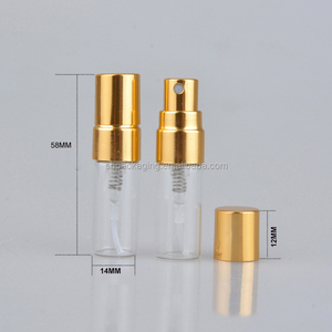 Wholesale Vial Glass <strong>Perfume</strong> Bottles with Sprayer and Cap Aluminium Sprayer <strong>Mini</strong> Small <strong>Sample</strong> 3ml <strong>Perfume</strong> Bottle - Product Image 4