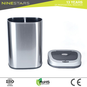 الجملة 80L عالية الجودة الفولاذ المقاوم للصدأ سلة قمامة بريسبان - Product Image 4