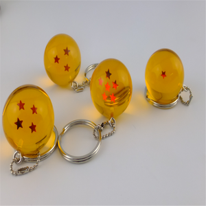 Anime <span class=keywords><strong>dragon</strong></span> <span class=keywords><strong>Ball</strong></span> 1 2 3 4 5 6 7 estrellas forma de bola colgante cadenas del anillo dominante - Product Image 3