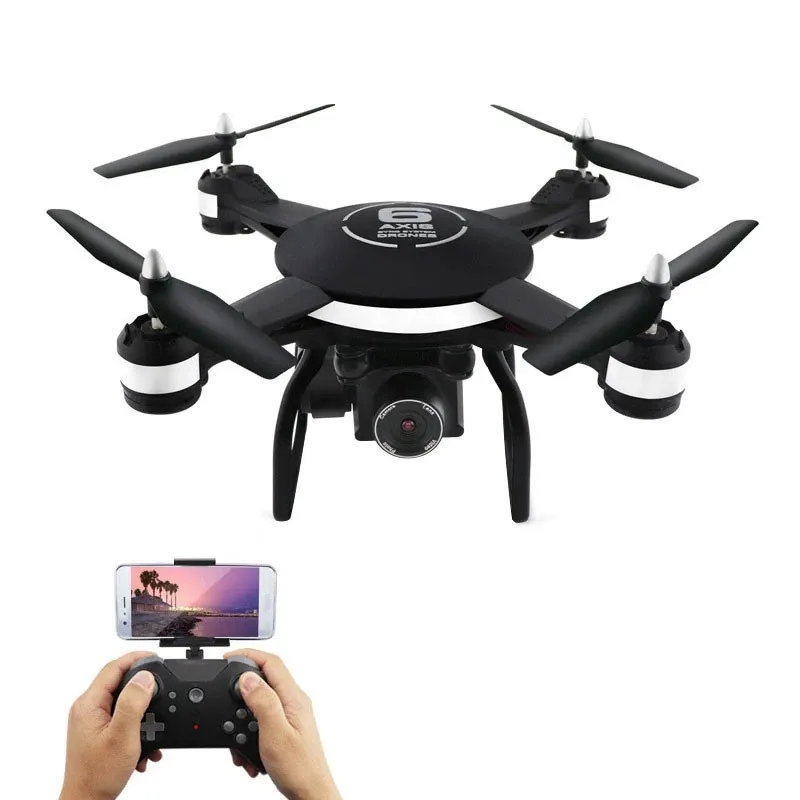 DWI Dowellin Control remoto a gran escala Quadcopter grande RC Drone 20 minutos con la cámara de HD cardán para Selfie