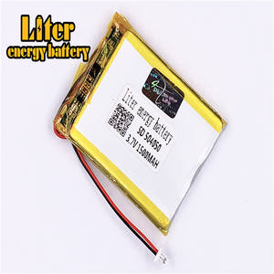 Plug 1.0-<span class=keywords><strong>2</strong></span> P lithium polymer battery 504050 3.7 V 1500 mah Li-polymer lipo battery battery with wire lead - Product Image 1