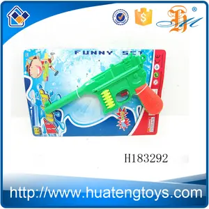 H183292 высокое качество лучшая цена дети зеленый сплошной цвет небольшой водяной пистолет игрушки для продажи