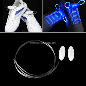 <span class=keywords><strong>LED</strong></span> 스포츠 신발 끈 플래시 빛 노을 스틱 스트랩 신발 끈 디스코 파티 클럽 플랫 - Product Image 2
