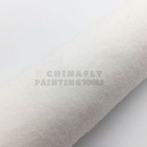 Ctperc008 Groothandel 9 "Pluisvrije Hoge Dichtheid Witte Kleur Gebreide Polyester Epoxy Verf Roller Cover En Verf Roller - Product Image 3