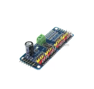 16 Channel 12-bit PWM / Servo Driver interface I2C PCA9685 servo escudo em estoque