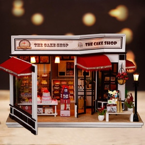 Cubierta <span class=keywords><strong>de</strong></span> polvo DIY Victorian Dollhouse herramienta set miniatura 3D - Product Image 3