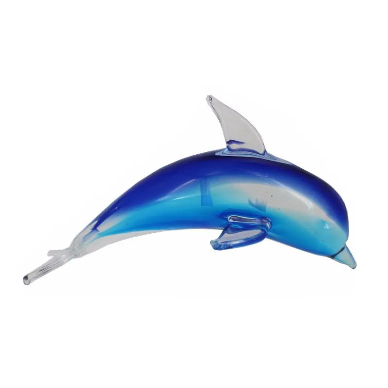 Murano glass dolphin for home decoration
