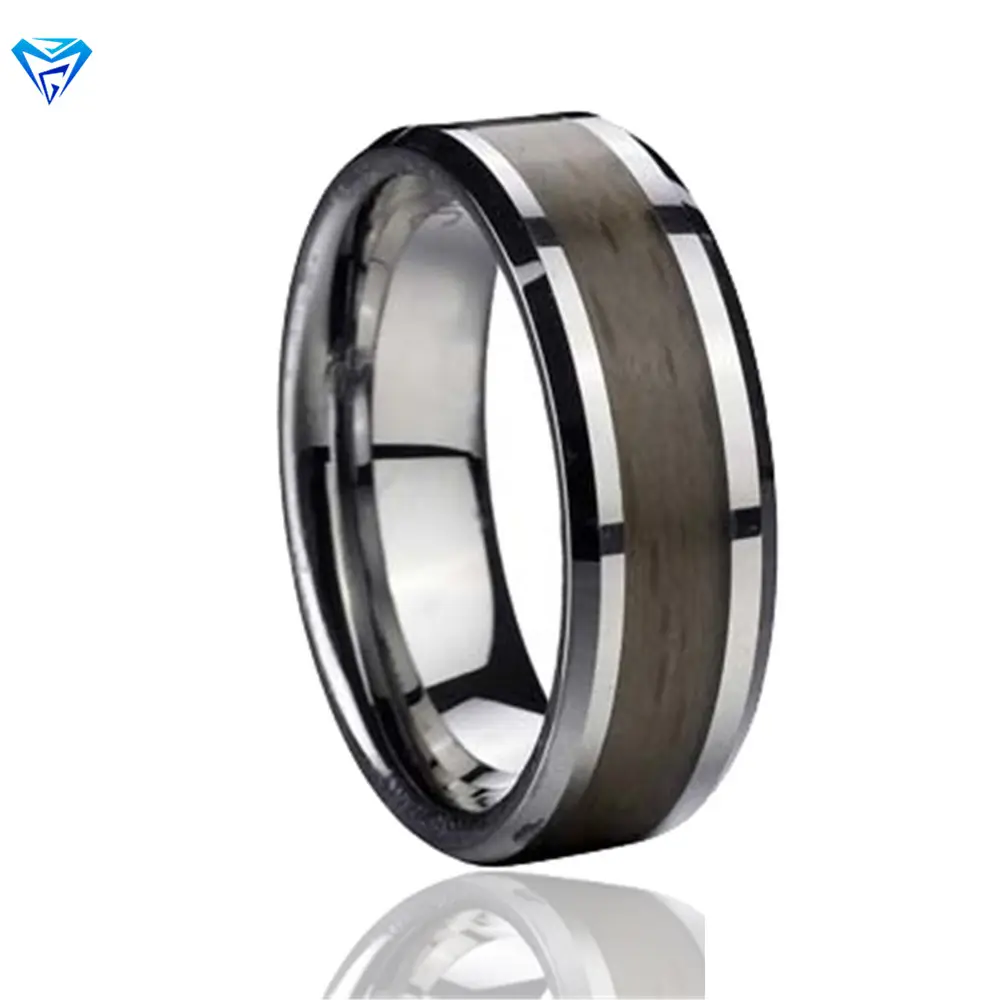 Factory Original Fashionable Traditional Chinese Wedding Rings Tungsten Ring For Men Titanium Band