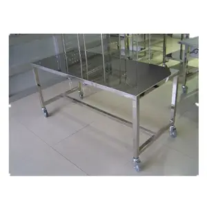 Vendita all'ingrosso acciaio inox piano di lavoro da tavolo-In acciaio inox banco di lavoro conduttivo esd mobile tavolo di lavoro