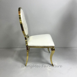 Silla King Profesional Hecha a Mano de Acero Inoxidable - Apilable y Resistente para Bodas, <span class=keywords><strong>Banquetes</strong></span> y Fiestas - Product Image 3