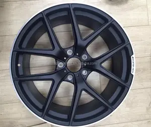 16x7.0 复制轮流行设计 5x114.3 105 108 轮辋银色机加工面