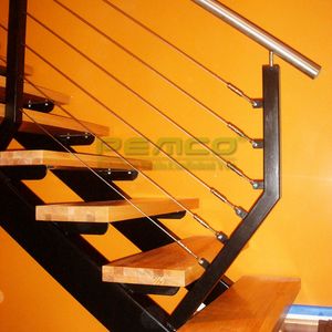 Personalizado 304 de acero inoxidable 316 balaustrada barandilla Barandilla de escalera diseños <span class=keywords><strong>terraza</strong></span> barandilla - Product Image 4