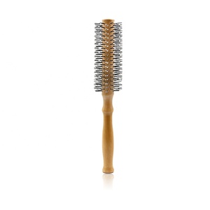 Cepillo de nailon para el cuidado del cabello, peine antiestático, peluquería, cepillo de pelo redondo enredado de madera - Product Image 4