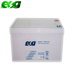 ESGソーラーパワーシステム12v 200ah VRLA SMFディープサイクル長寿命ソーラーインバータージェルバッテリー - Product Image 2