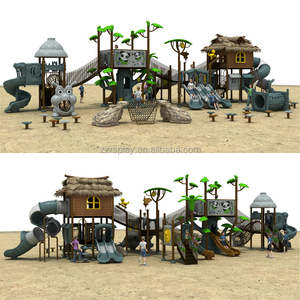 Équipement de jeu innovant pour enfants, en plastique HDPE et acier, taille personnalisable, extérieur, marque ZZRS, garantie 3 ans, 5-30 - Product Image 2