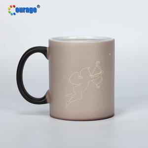 <span class=keywords><strong>Courage</strong></span> vente en gros Sublimation vierge pleine couleur changeante en céramique tasse changeante de chaleur magique en vente MM-22 - Product Image 5