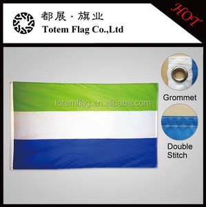 <span class=keywords><strong>Drapeau</strong></span> de la <span class=keywords><strong>Sierra</strong></span> <span class=keywords><strong>Leone</strong></span>, <span class=keywords><strong>drapeau</strong></span> bleu blanc vert - Product Image 2