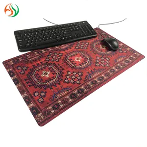 Tapis de souris multifonctionnel de grand bureau de forme personnalisée AY antidérapant chauffant Sublimation rgb tapis de souris en caoutchouc pour ordinateur