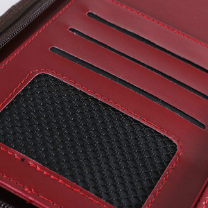 Nueva cartera profesional PU con cremallera Ejecutivo 4 anillos Carpeta con mango - Product Image 5