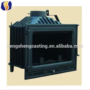 2015 hot sell antique indoor wood burning cast iron stove