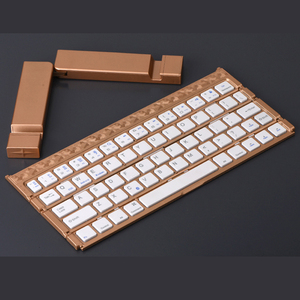 Pliable <span class=keywords><strong>rose</strong></span> or sans fil bluetooth clavier pour samsung galaxy tab 3 t310 - Product Image 1