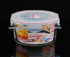 envases de vidrio de almacenamiento de alimentos <span class=keywords><strong>pyrex</strong></span> <span class=keywords><strong>con</strong></span> <span class=keywords><strong>tapa</strong></span> hermética - Product Image 5