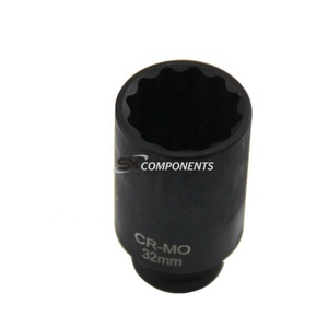 30mm 32mm 34mm 36mm 1/2 "Dr 12 điểm tác động ổ cắm trục chính trục Nut ổ cắm Hub trục hạt loại bỏ cài đặt công cụ 36mm ổ cắm - Product Image 3