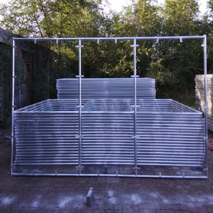 แผงคอกคอกปศุสัตว์แบบพกพาทำจากสังกะสีแผงหน้าปัดม้าสำหรับสัตว์เลี้ยง - Product Image 2