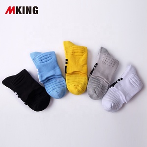 Vớ thể thao chuyên nghiệp vớ chạy bộ chống trượt chống sốc chống trượt dày đáy Terry vớ bóng rổ thoáng khí thấm mồ hôi - Product Image 2