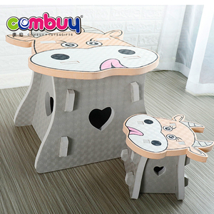 Cow Kids Set Assemble <strong>Puzzle</strong> Foam <strong>Table</strong> and Eva Chair - Product Image 6