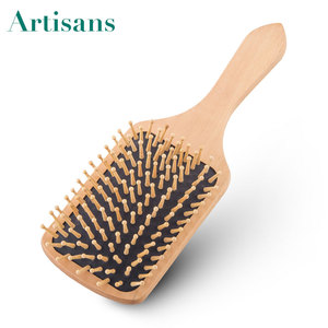2018 nueva madera natural al por mayor masaje cepillo de pelo <span class=keywords><strong>para</strong></span> las <span class=keywords><strong>mujeres</strong></span> y los hombres - Product Image 3