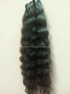 Tissage de cheveux vierges indiens Remy de haute qualité, échantillon gratuit de la trame unique indienne - Product Image 2