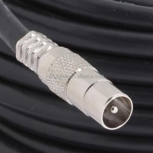 Yuxun <span class=keywords><strong>TV</strong></span> vía satélite antena <span class=keywords><strong>cable</strong></span> compresión conector IEC RG6 video <span class=keywords><strong>cable</strong></span> - Product Image 2