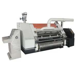 Tek yüzlü Corrugator makinesi 1600mm A/B/C/E/F flüt tek Facer makinesi