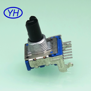 R1412G XAZ Carbon film single gang linear 7 pin 14mm potentiometer swivel - Product Image 6
