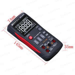 Multimètre numérique ZOYI ZT-X True RMS à plage automatique avec NCV et fonction DATA HOLD LCD - Product Image 3