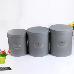 Wasserdichte Recycelbare Karton-Papierrolle Verpackung Benutzerdefiniertes Logo Runde Blumenbox - Product Image 5
