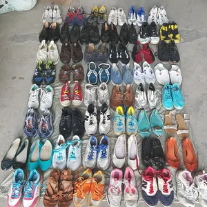 Used shoes sell in 25kg per bale sorted for Men Ladies Children