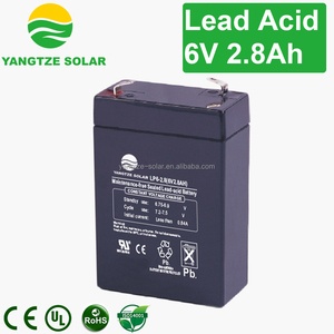 送料無料 密閉型鉛蓄電池 6V <span class=keywords><strong>2.8Ah</strong></span> バッテリー - Product Image 2